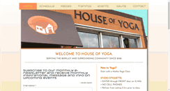 Desktop Screenshot of houseofyoga.net